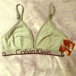 NWT Calvin Klein ID Triangle Bralette